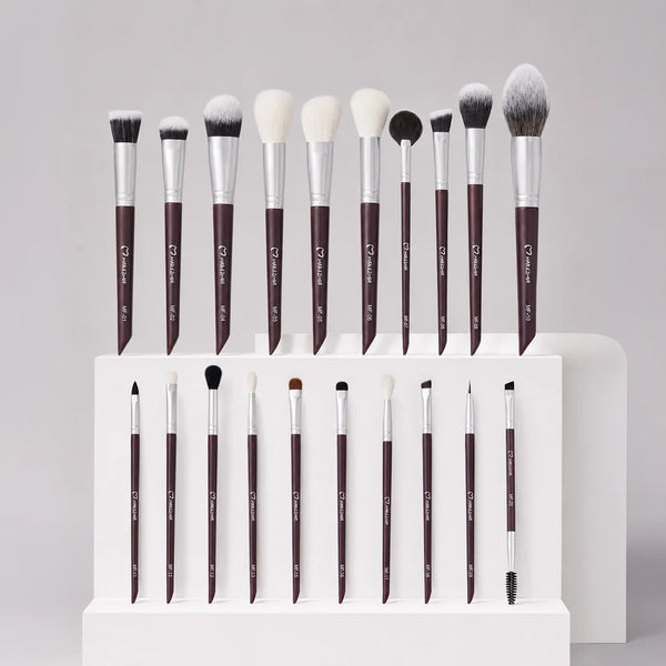 Makezmia Face Edit 20-Piece Professional Makeup Brush Set