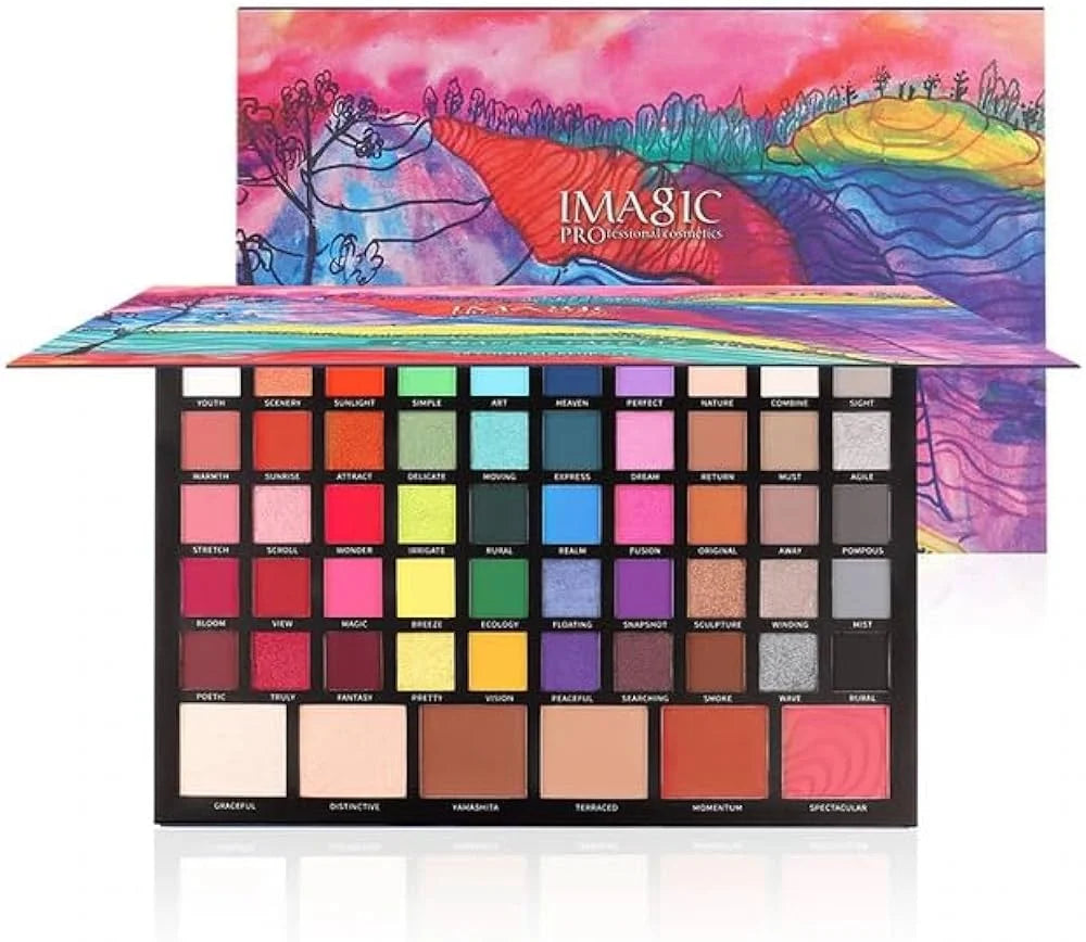 IMAGIC Terraced Palette 56 Color Makeup Palette