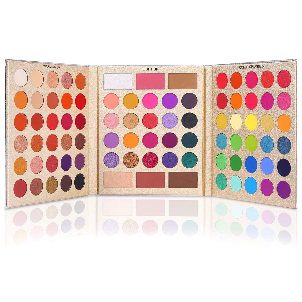 UCANBE Pretty All Set 01 open eyeshadow palette
