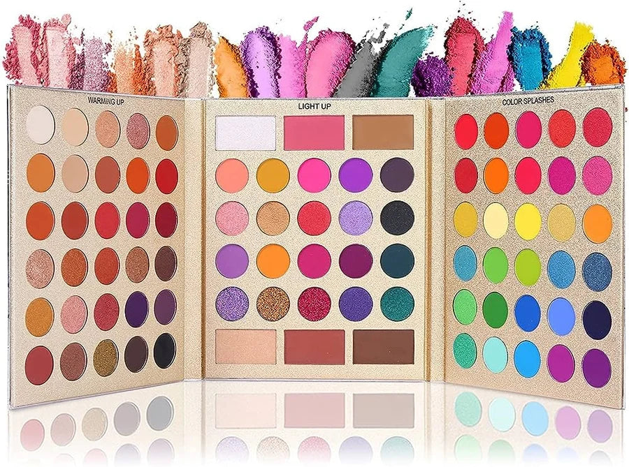 UCANBE Pretty All Set 01 colorful eyeshadow shades
