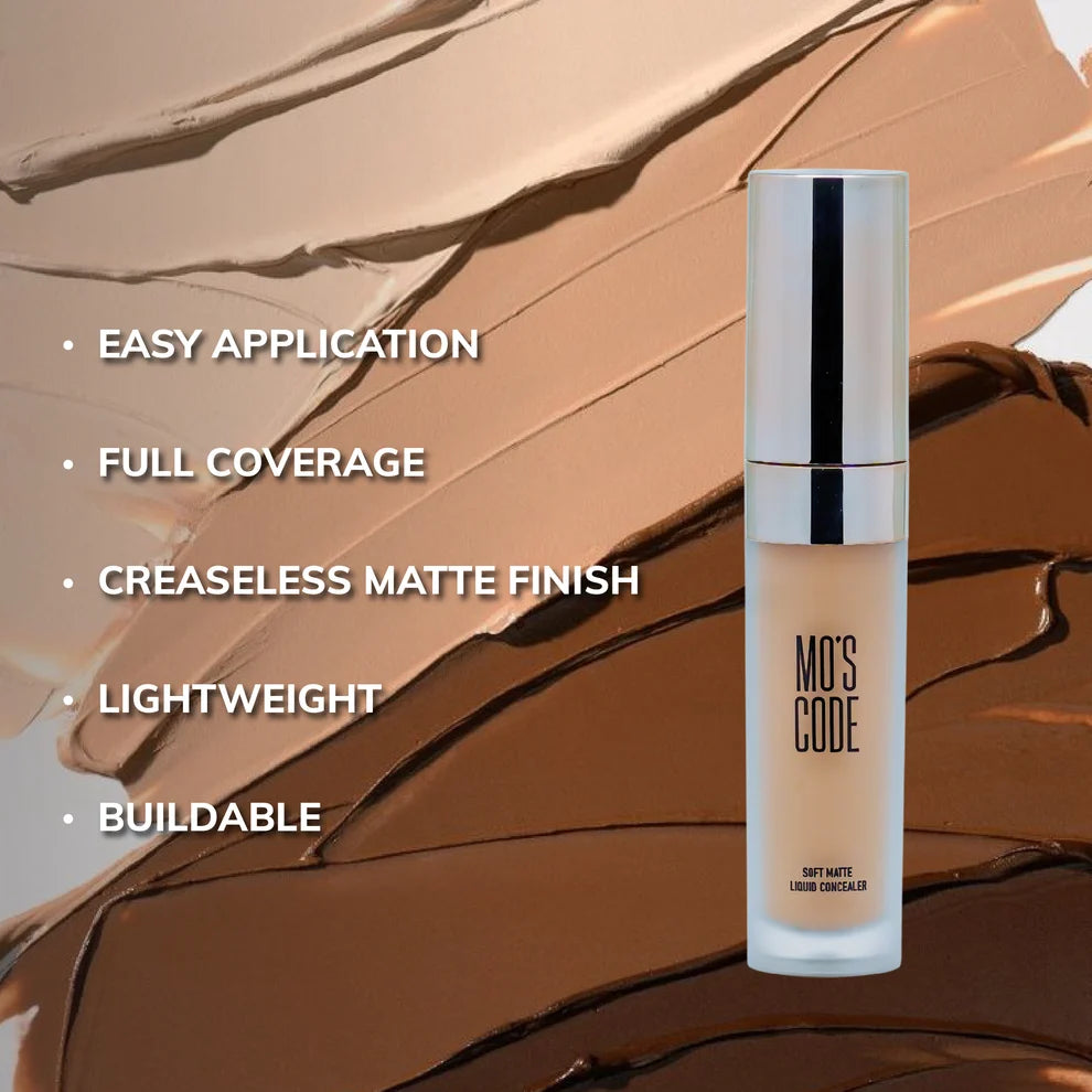 Mo's Code Soft Matte Liquid Concealer – 8 g