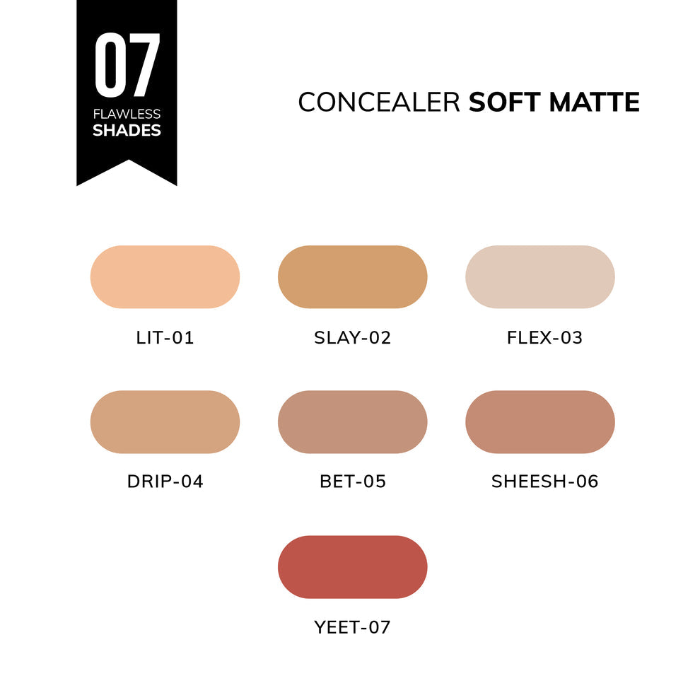 Mo's Code Soft Matte Liquid Concealer – 8 g