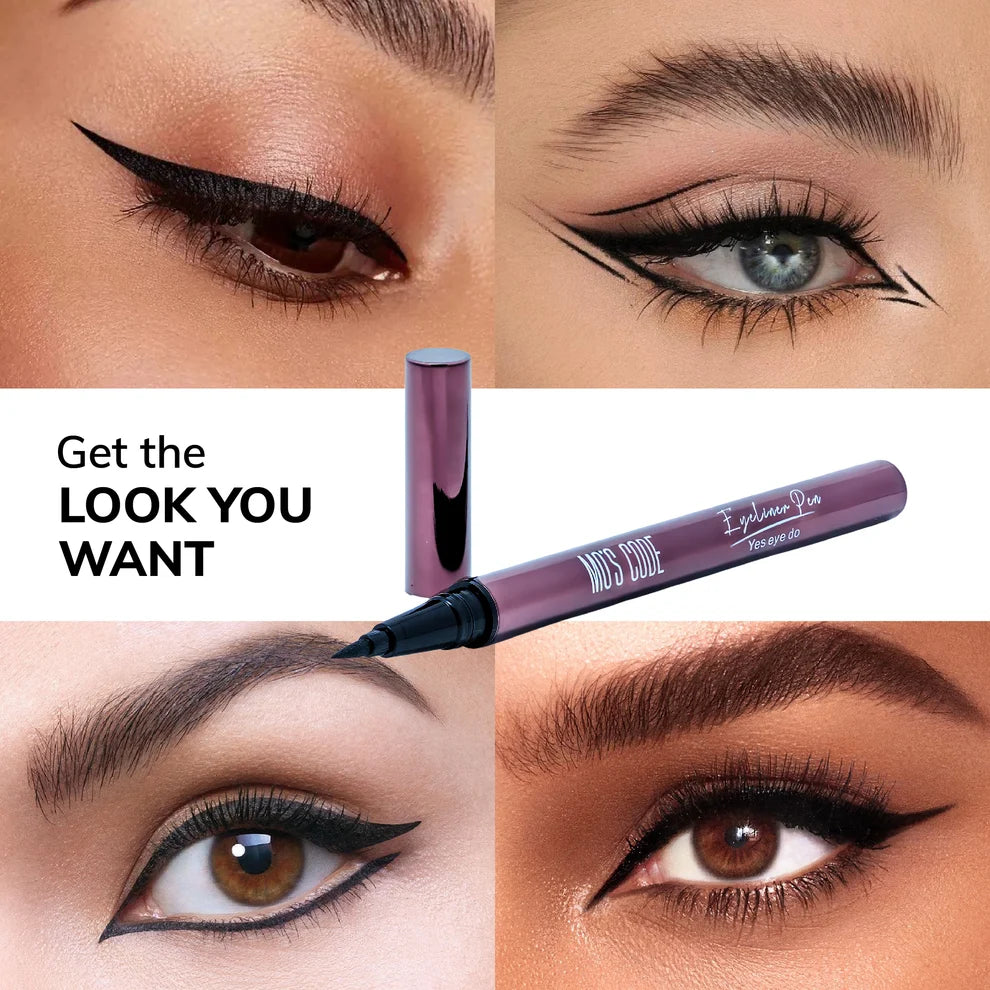 Mo's Code Yes Eye Do Waterproof Eyeliner Pen – 1 ml