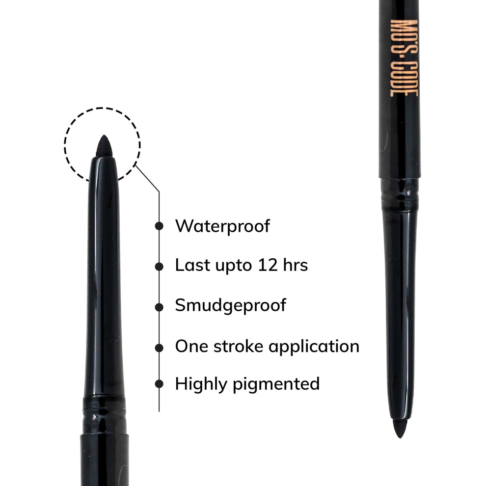 Mo's Code Eyematic Kajal – Bold Eyes Bold You, 0.40 g