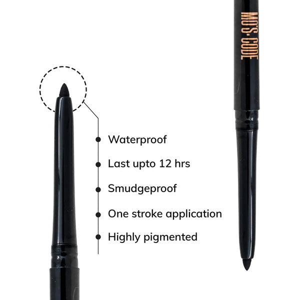 Mo's Code Eyematic Kajal – Bold Eyes Bold You, 0.40 g
