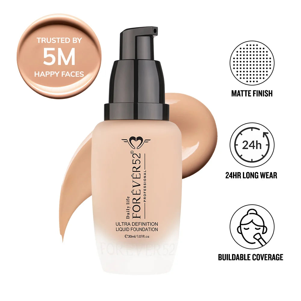 Forever52 Ultra Definition Liquid Foundation Custard FLF012