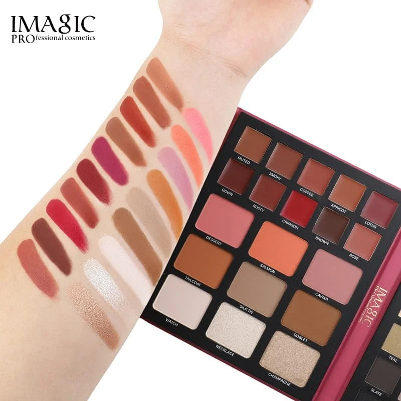 IMAGIC Elegant Makeup Palette EY370 shade swatches