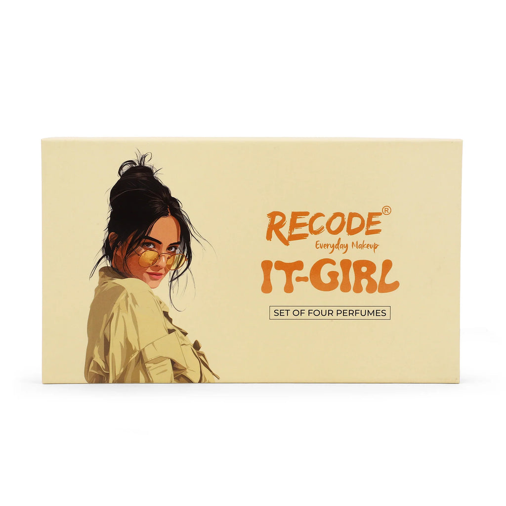 Recode IT Girl Unisex Perfume Set | Pack of 4 Mini Perfumes (20ml x 4)