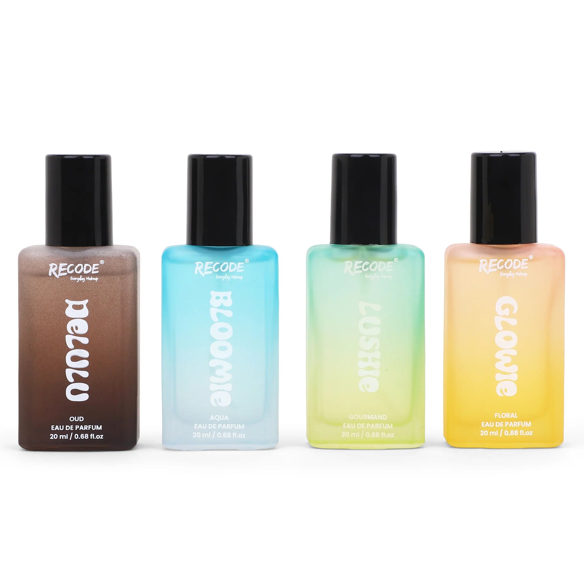 Recode IT Girl Unisex Perfume Set | Pack of 4 Mini Perfumes (20ml x 4)