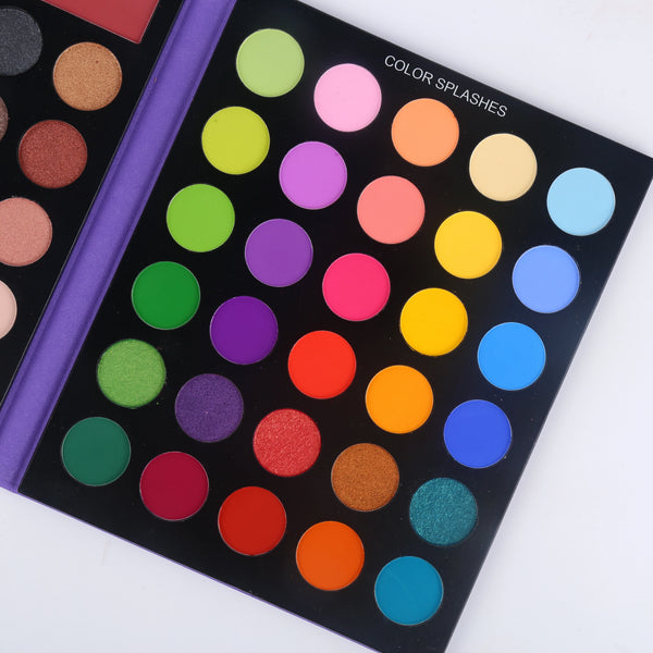UCANBE Pretty All Set 02 colorful rainbow eyeshadow shades