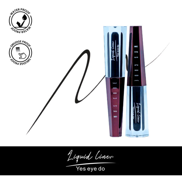 Mo's Code Yes Eye Do Waterproof Liquid Eyeliner – 2.5 ml