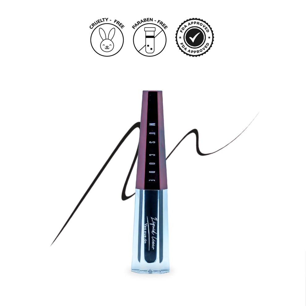 Mo's Code Yes Eye Do Waterproof Liquid Eyeliner – 2.5 ml