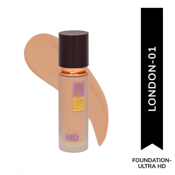 MO’S CODE Ultra HD Invisible Cover Foundation - 30ml