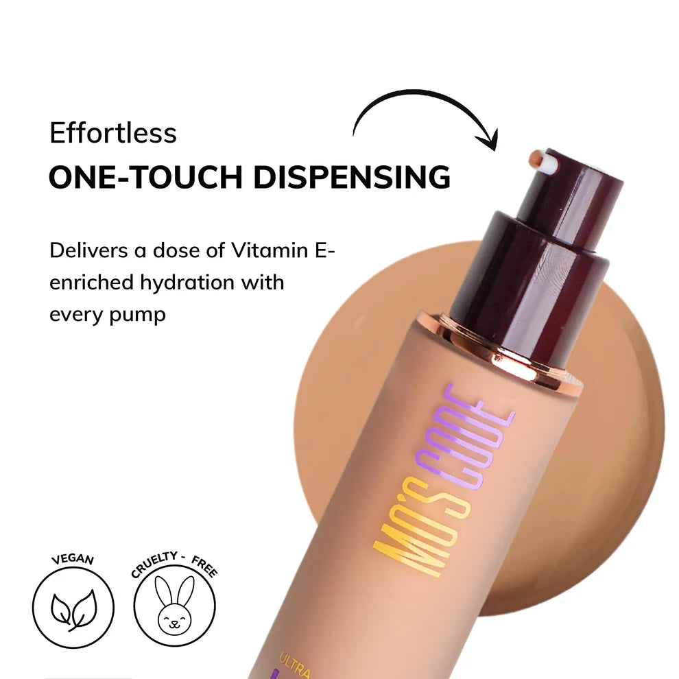 MO’S CODE Ultra HD Invisible Cover Foundation - 30ml