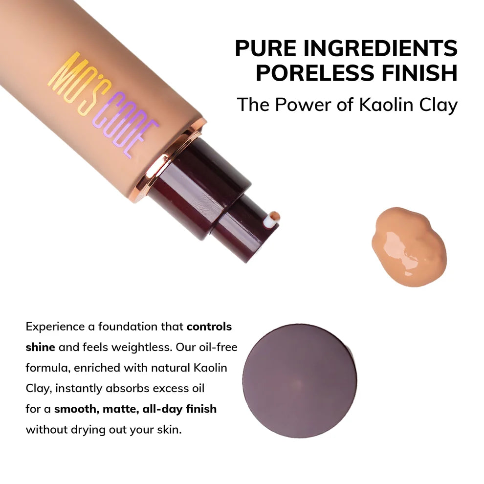 MO’S CODE Ultra HD Invisible Cover Foundation - 30ml