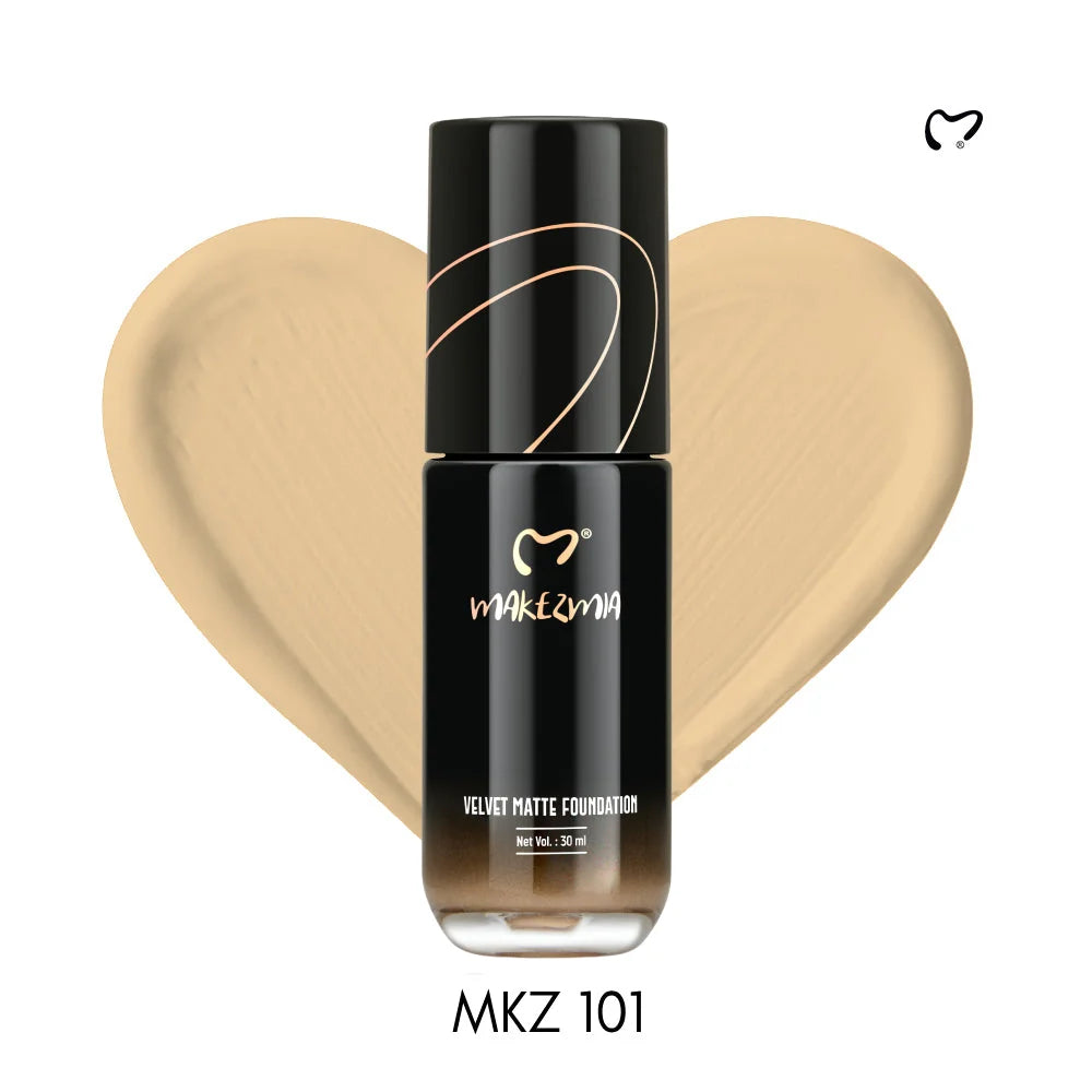Makezmia Velvet Matt Foundation 30ml