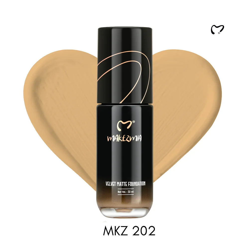 Makezmia Velvet Matt Foundation 30ml