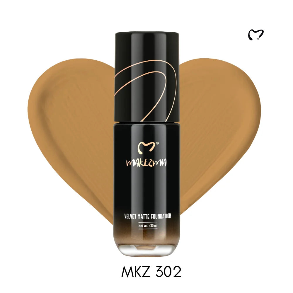 Makezmia Velvet Matt Foundation 30ml