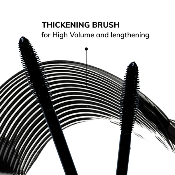 Mo's Code Waterproof Mascara – Big Eyes Volume, Length & Curl, 9 g