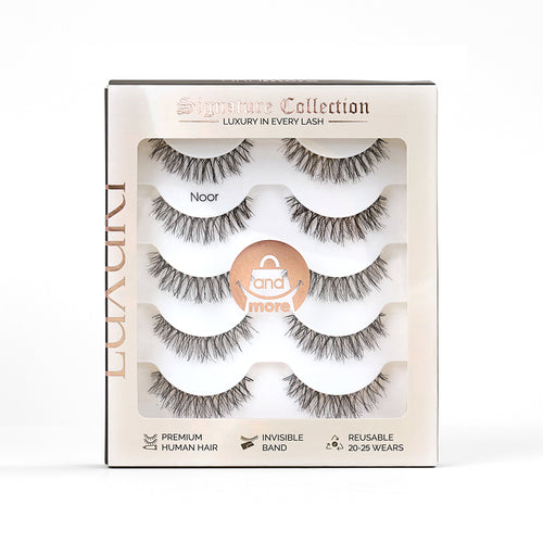 AndMore Noor premium human hair false eyelash