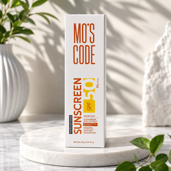 MO’S CODE Tinted Defense Sunscreen SPF 50 PA+++ - 30g