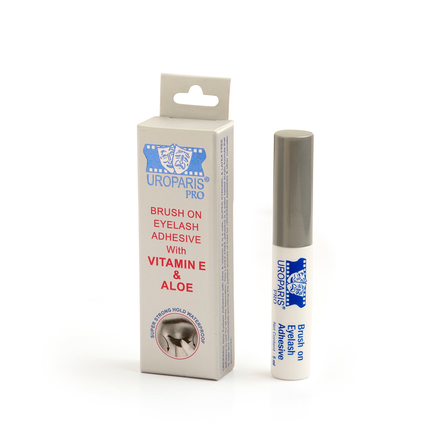 UROPARIS PRO Brush On Eyelash Adhesive / Glue With Vitamin E & Aloe Main image