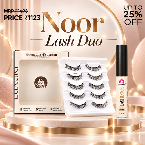 Noor Lash Duo – Noor Eyelash + Lash Lock