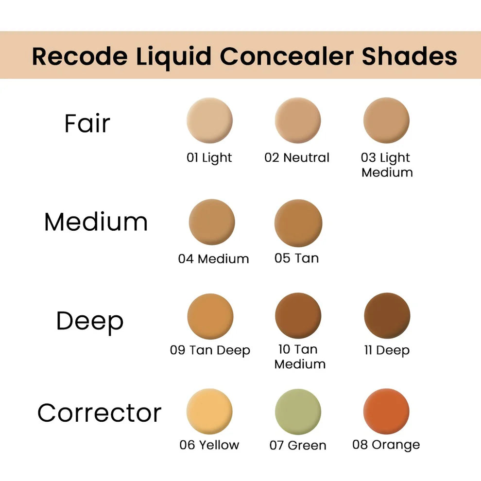 Recode Liquid Concealer 6 G