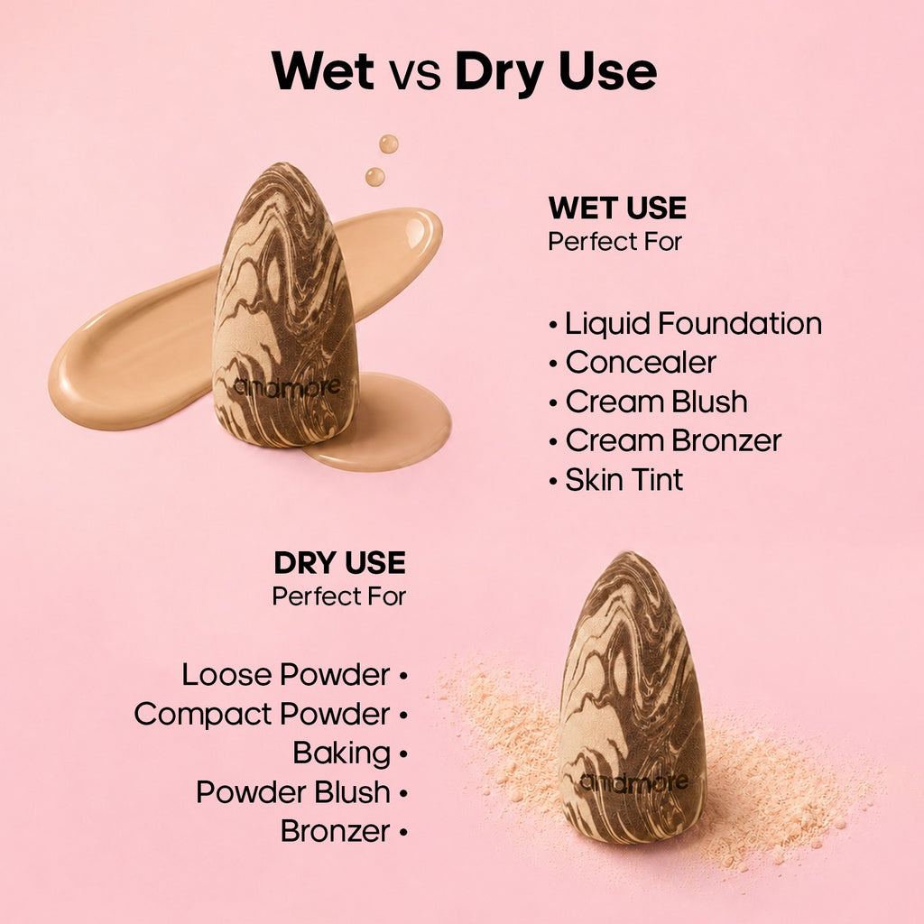 Ultra Soft Beauty Blender Makeup Sponge by AndMore