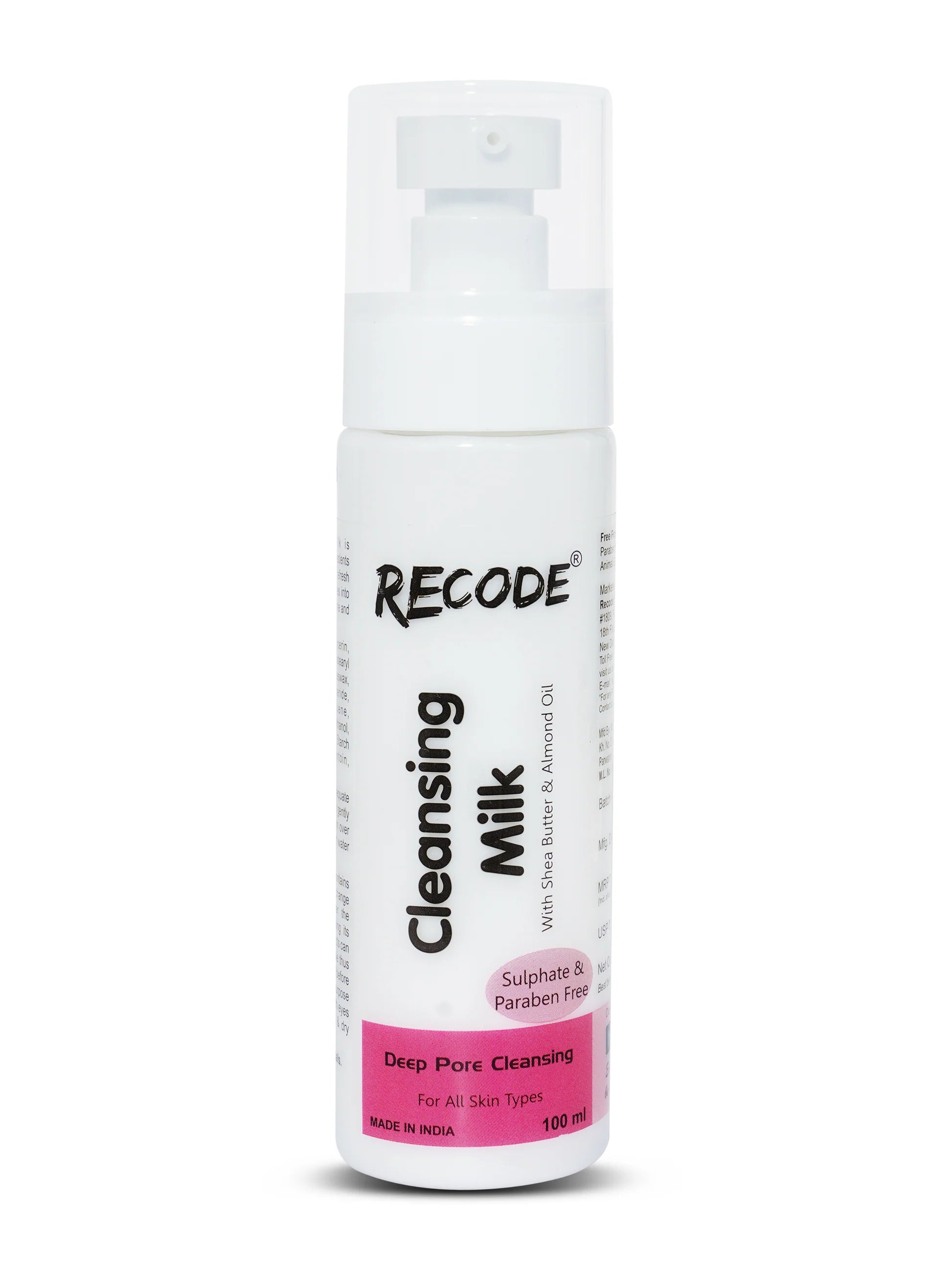 Recode Cleansing Milk - 100 ML Main image