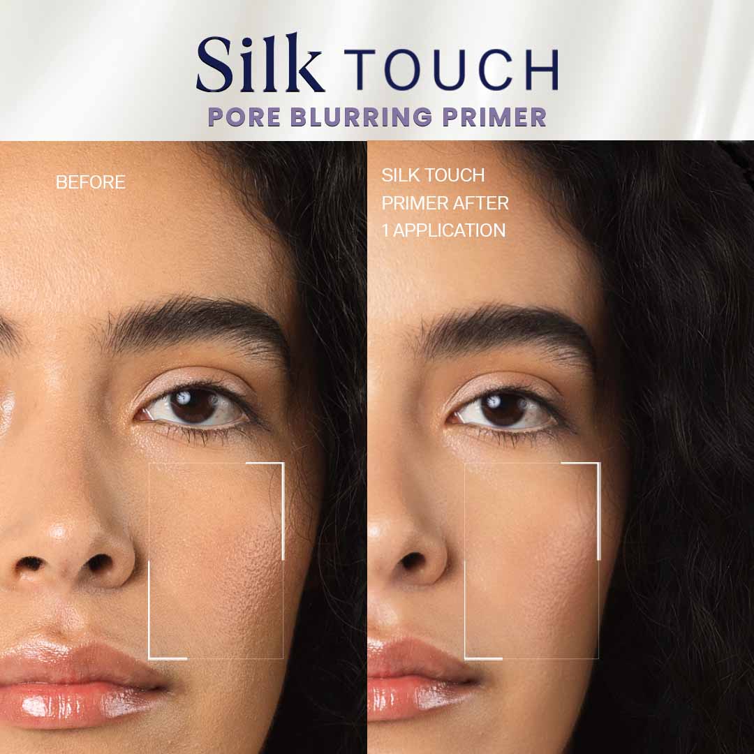 FLiCKA Silk Touch Pore Blurring Priming Moisturizer for Makeup