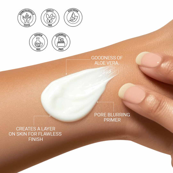 FLiCKA Silk Touch Lightweight Milk Cream Primer Moisturizer