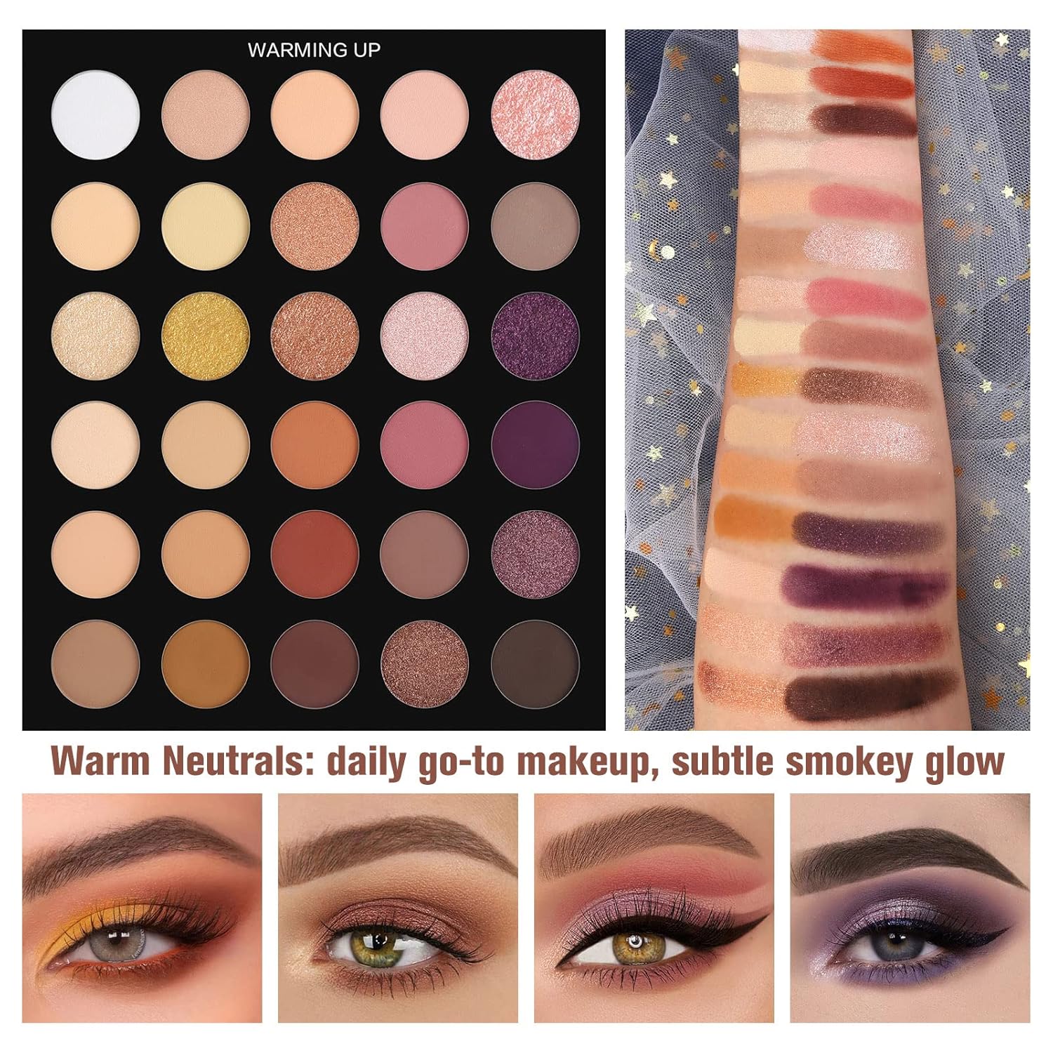 UCANBE Pretty All Set 2 – 86 Color All-in-One Eyeshadow, Blush, Highlighter & Contour Palette Secondary image